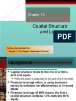 Chapter 13 Capital Structure and Leverage