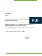 Immediate Resignation Letter Template