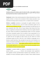 Exercício A Ser Realizado em Sala PICO - Segundo Período