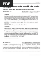 Efectos de La Protesis Parcial Removible Sobre La Salud PDF