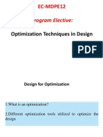 Program Elective:: EC-MDPE12