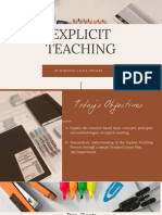 Explicit Teaching by Anne