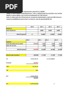 Calculo Del VAN TIR B/C