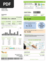 130 Units Rs. 1,028.29: MR Salim Ullah