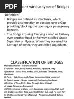 L-1-Classification & Various Types of Bridges