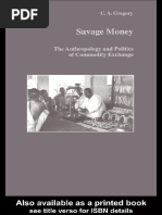 Savage Money - C.A. Gregory