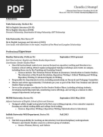 Stumpf Resume