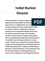 Chernobyl Nuclear Disaster