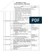 Rundown Acara Seminar APKS Revisi