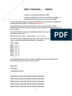 Vectores y Matrices