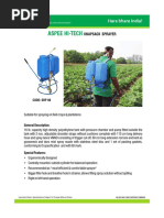 Aspee Hi-Tech: Knapsack Sprayer