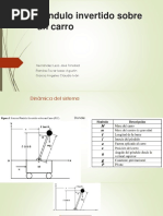 Péndulo Invertido en Espacio de Estados