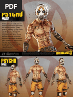 BL3 Cosplay Guide - Psycho Male