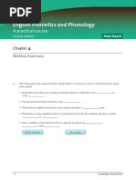 English Phonetics and Phonology: A Practical Course