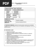 Manual Perfil de Cargo 1