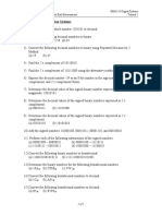 Tutorial 1 Digital Number Systems