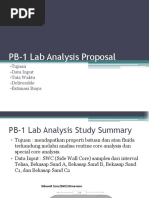 PB-1 Lab Analysis Proposal: - Tujuan - Data Input - Tata Waktu - Deliverable - Estimasi Biaya