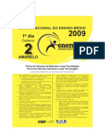 ENEM 2009 - Prova Amarela - 1º Dia