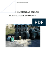 Impacto Ambiental en Las Actividades Humanas