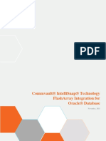 Commvault Intellisnap For Oracle Databases On Pure Storage