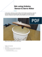 Smart Dustbin Using Arduino