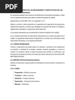 4.3 Comprensión de Las Necesidades Y Expectativas de Las Partes Interesadas