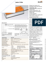 AF24-SR Spring Return Actuator 15 NM: Dampers Up To Approx. 3 M Modulating Actuator (AC /DC 24 V) Control DC 0 10 V