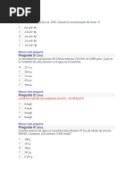 Quizz 1 Quimica