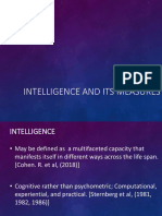 Intelligence and Its Measures 2