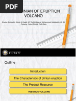 Plinian Eruption Type of Volcano