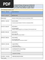 Industrial Safety and Emergency Preparedness: Chemical & Industrial Disaster Management (CIDM) 2019