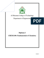 CHEM1100 Notes-Version 3