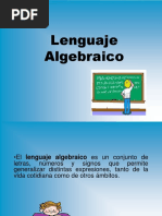 Lenguaje Algebraico