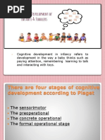 Cognitive Development and Socio Emotional of Infants and Toddlers