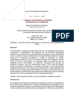 El Enfoque Sociocultural en El Estudio