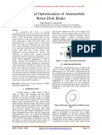 Topological Optimization of Automobile Rotor Disk Brake: Vipul Matariya, Hiren Patel