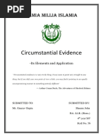 Circumstantial Evidence RESEARCH PAPER