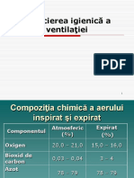 Cerinte Igienice Fata de Ventilatie - Încălzire PDF