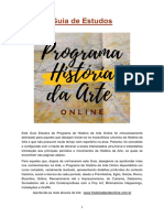 Guia de Estudos História Da Arte Online - Completo