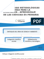 ESTRATEGIAS DIDÁCTICAS EN CIENCIAS PARA PRIMRIA PPT Iquitos