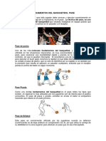 Fundamentos Del Basquetbol Pase