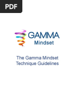 The Gamma Mindset Technique Guidelines