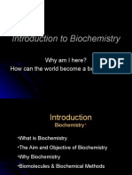 Introduction To Biochemistry