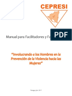 Manual Prevencion Contra La Violencia HACIA LAS MUJERES 25082017