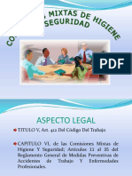 Charla de Comisiones Mixtas