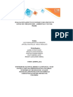 Plantilla Excel Evaluación Aspecto Economico Del Proyecto Listas Chequeos RSE Ambiental y Social-V3