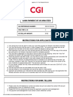 CGI Visa Fees