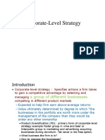 .Corporate Level Strategy