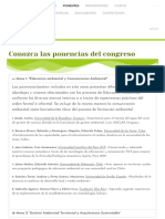 Ponentes - Congreso Virtual Desarrollo Sustentable y Desafíos Ambientales "Pensando Alternativas para El Abordaje Ambiental"