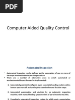 Computer Aided Quality Control